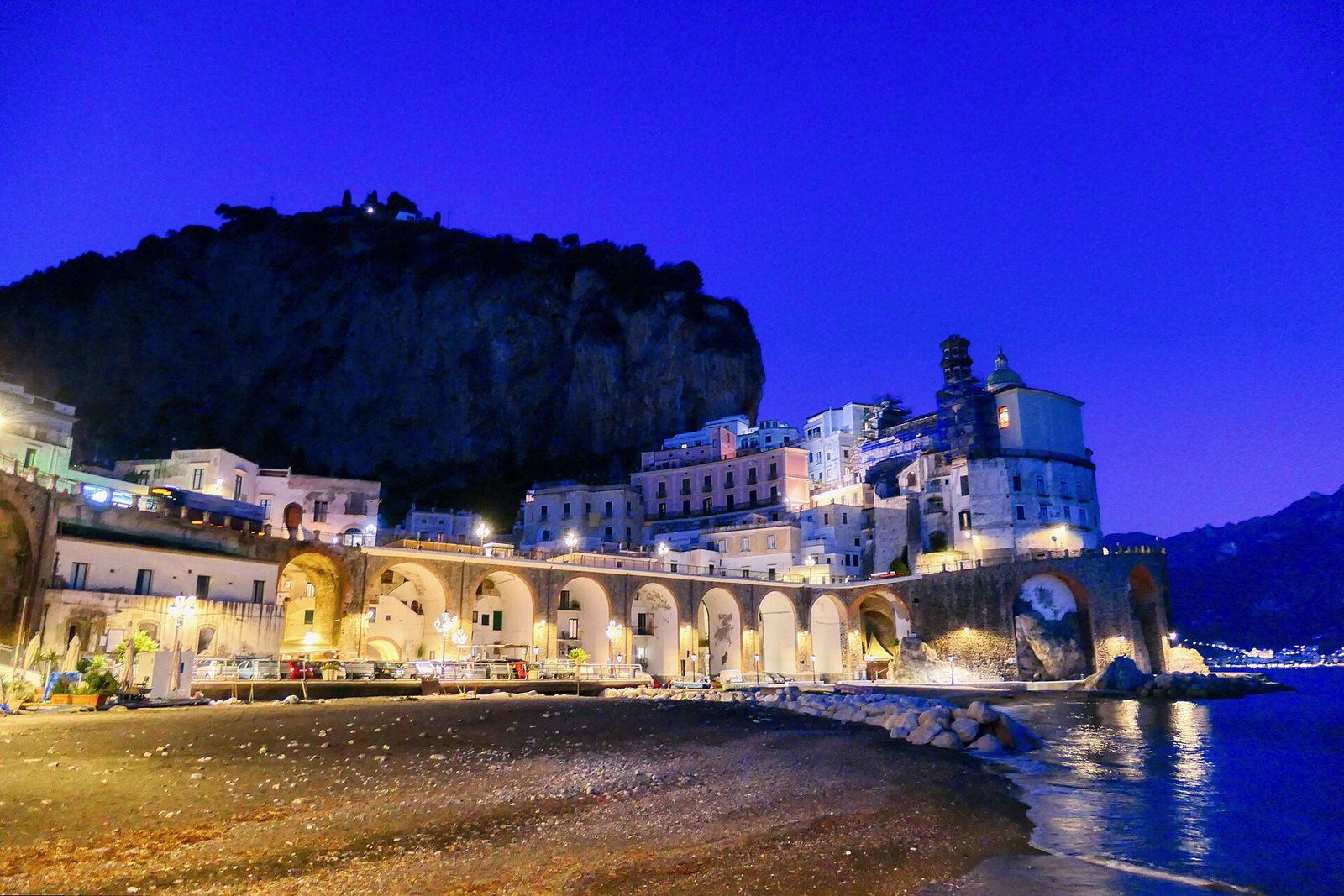 A beach at Positano, Amalfi Coast