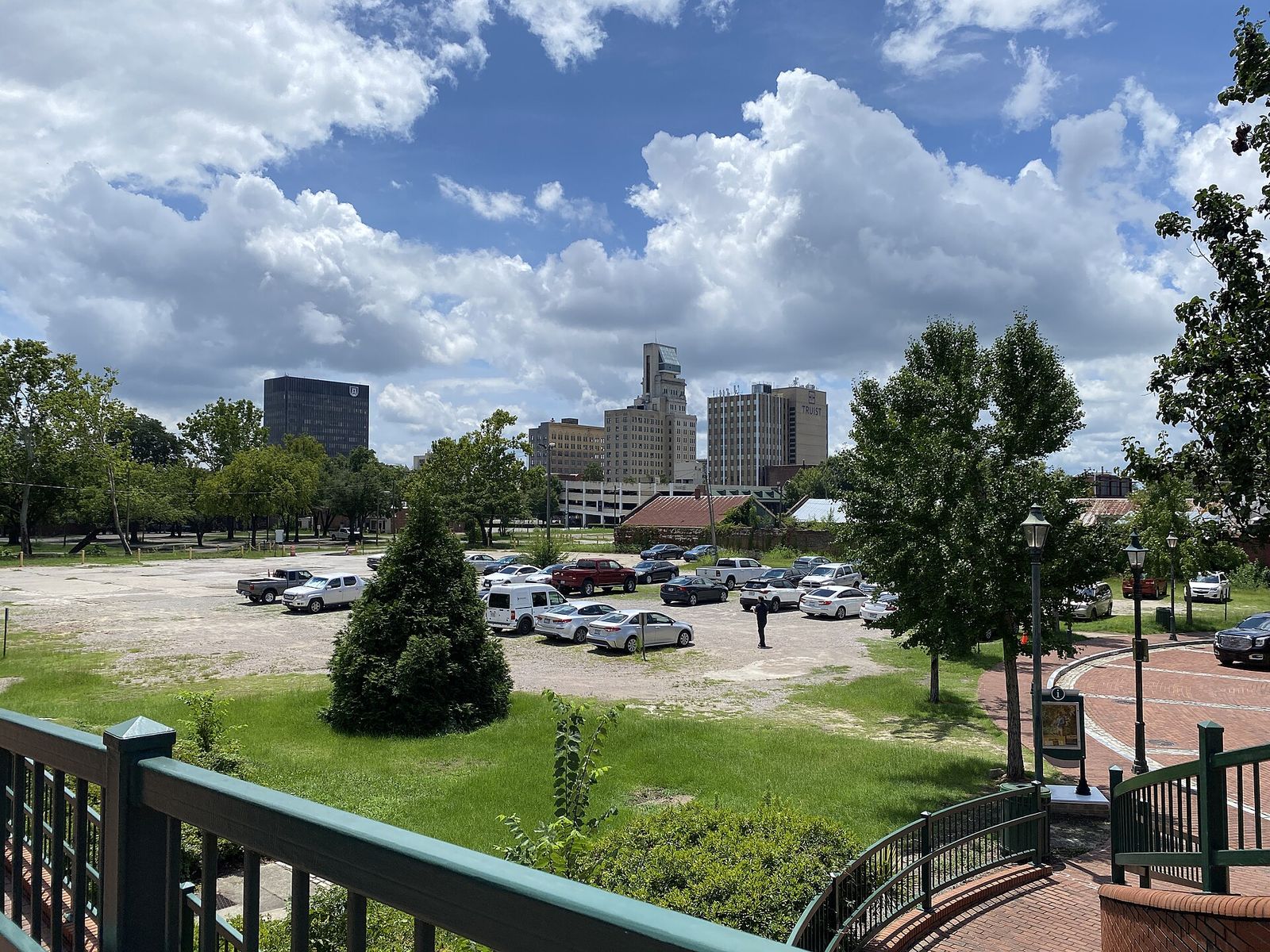 Downtown Augusta from Augusta Riverwalk