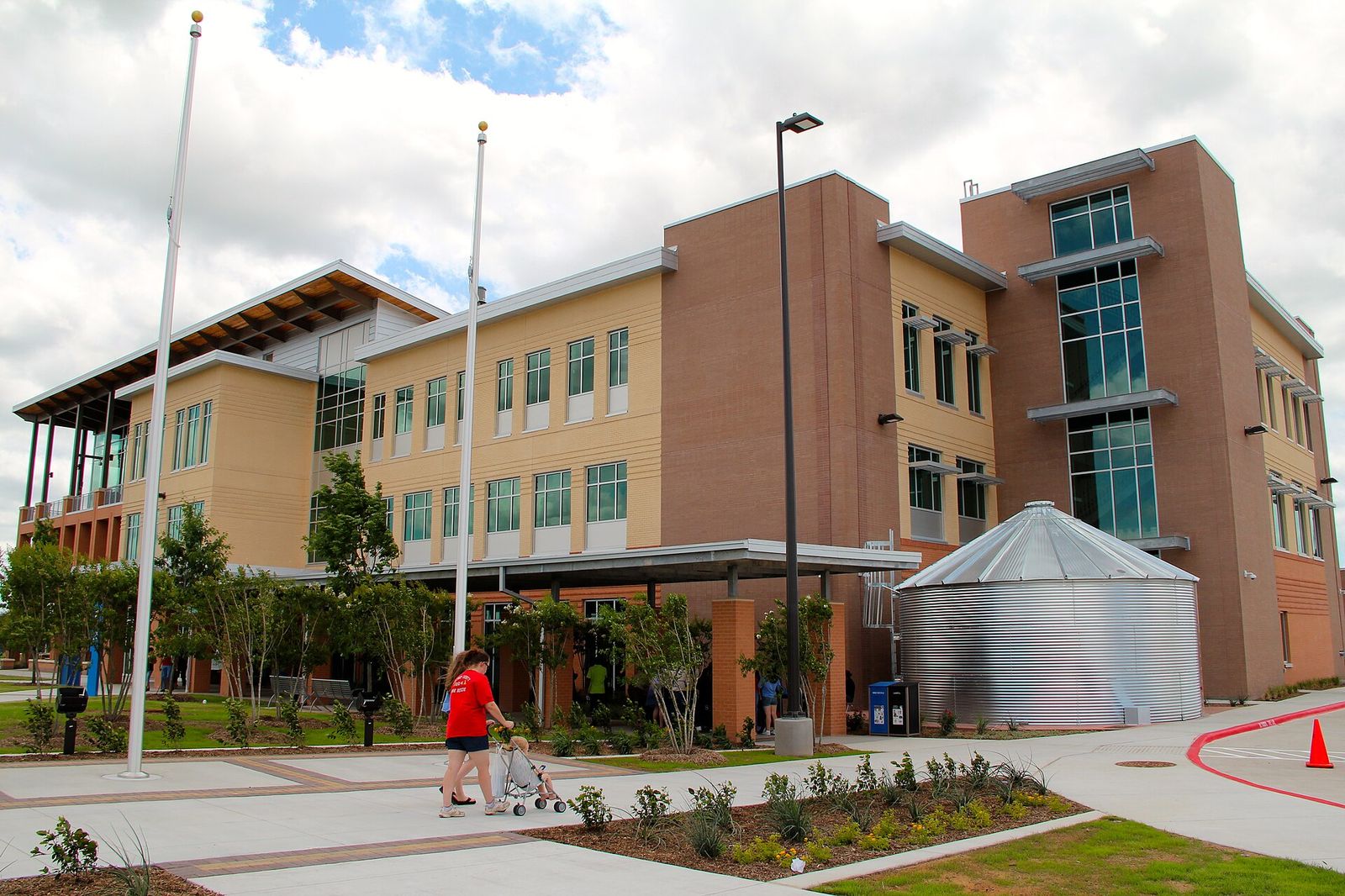 The Austin Community College Elgin Campus building in Elgin, Texas in 2013