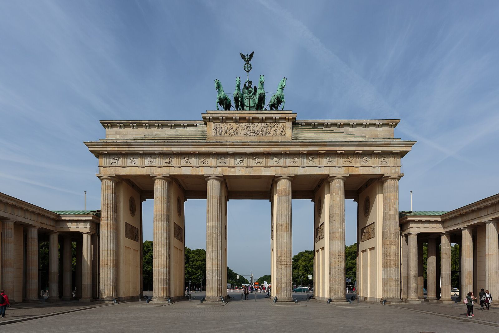 Brandenburg gate in Berlin