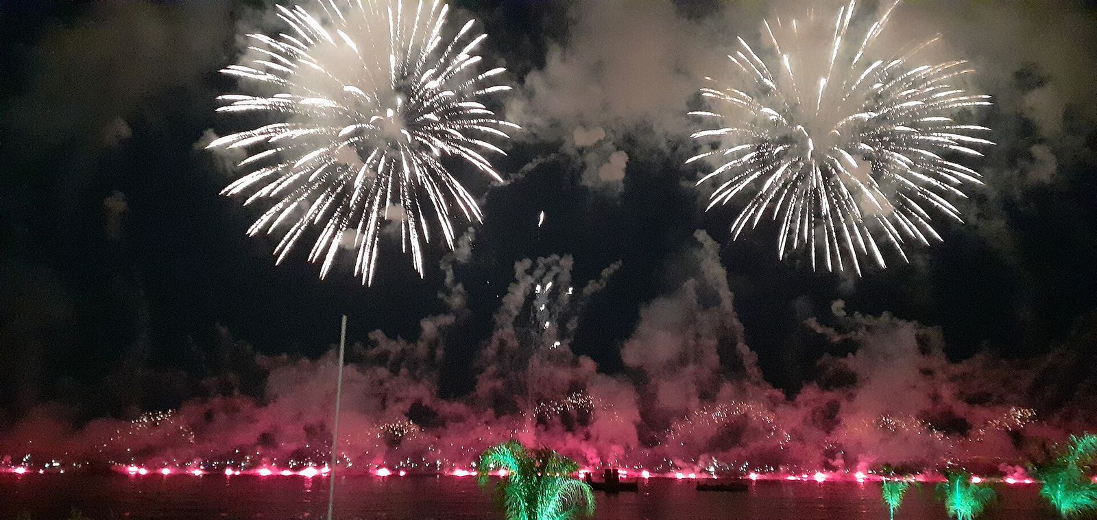 Fireworks festival of Cannes