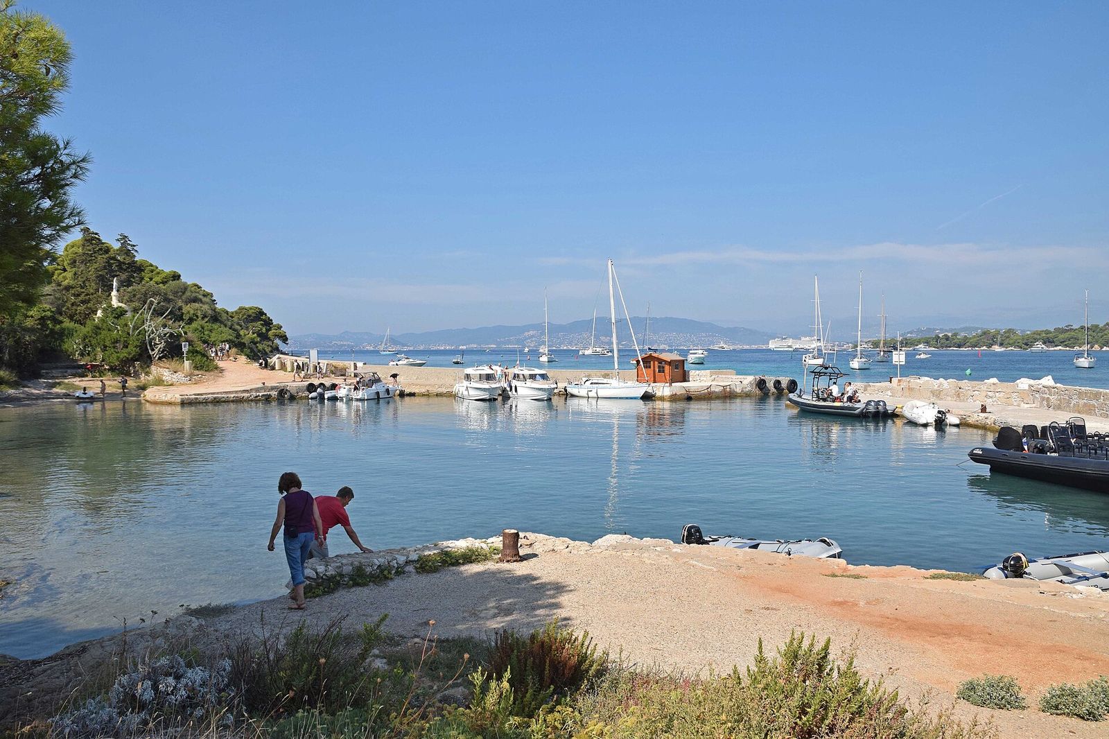 Port de l'île Saint-Honorat, Cannes