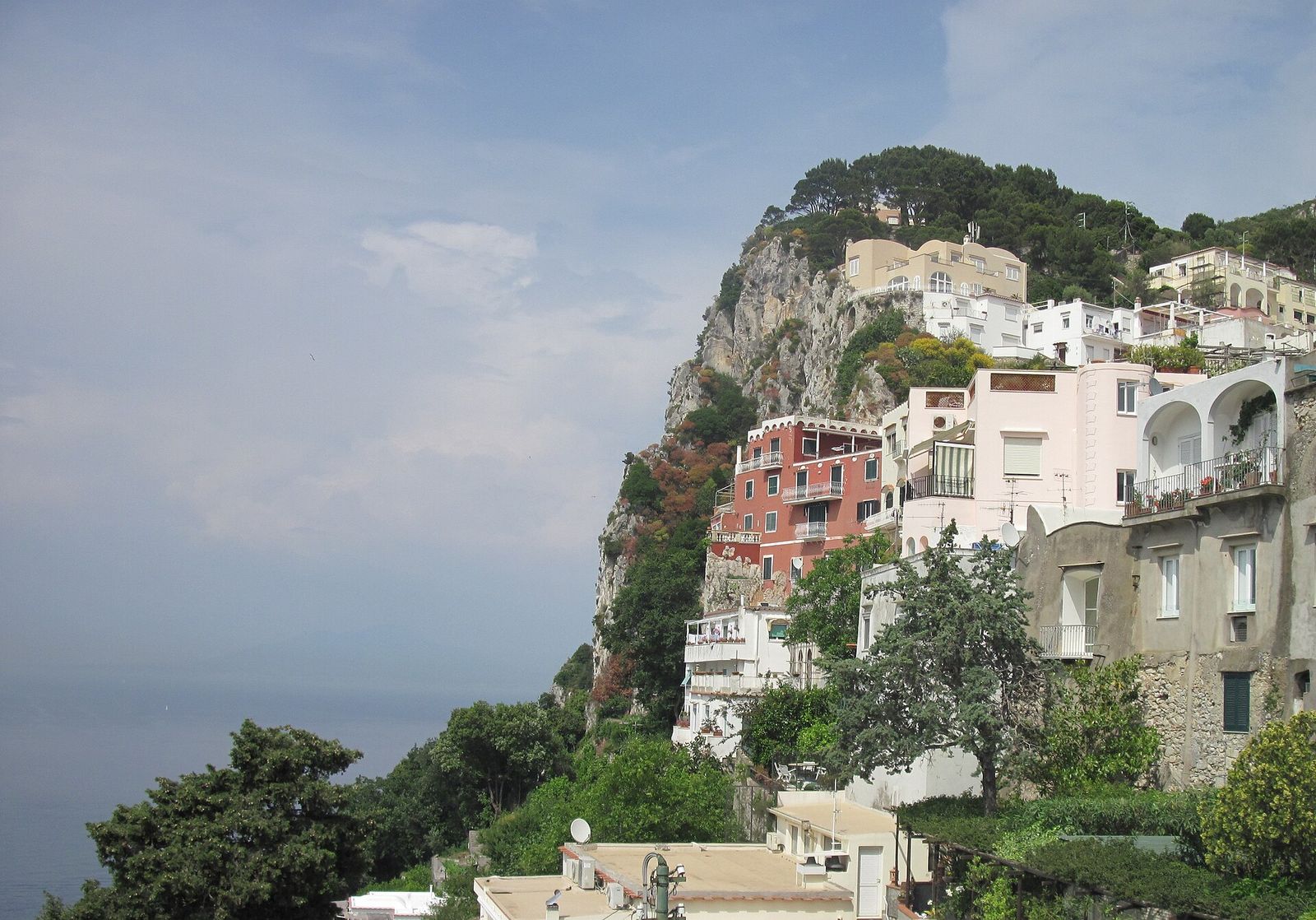 Buildings in Capri