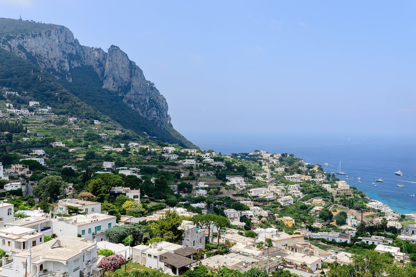 Capri-Town, Capri island, Campania, Italy