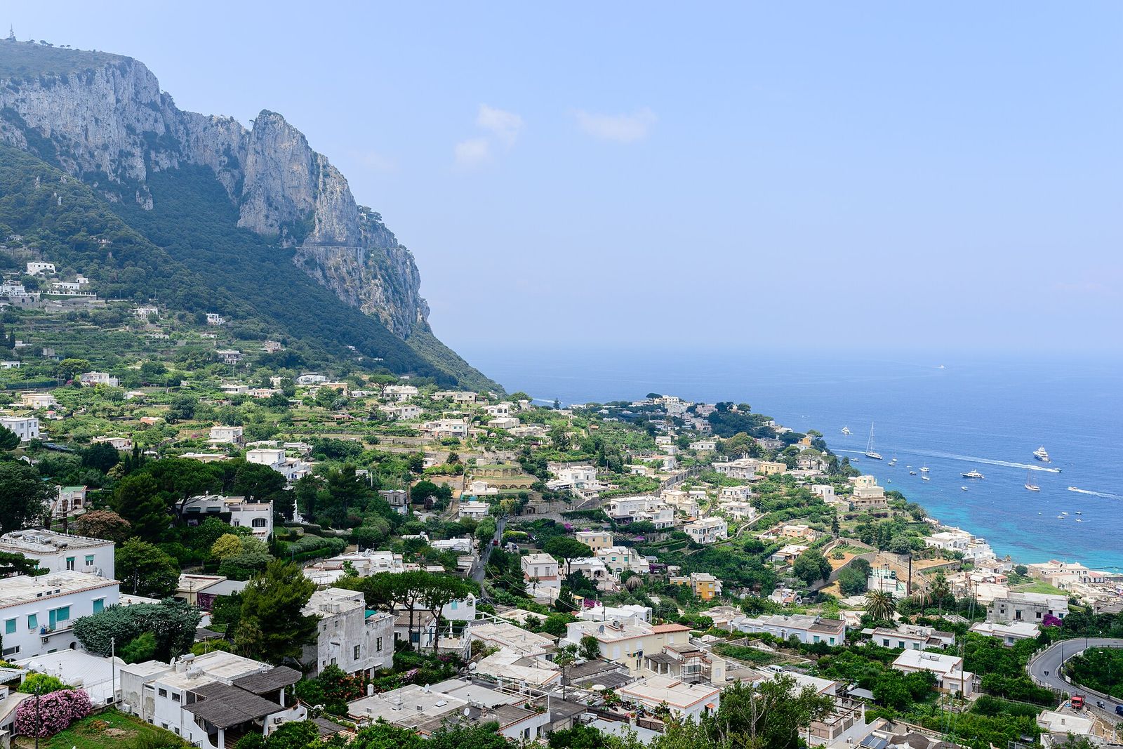 Capri-Town, Capri island, Campania, Italy