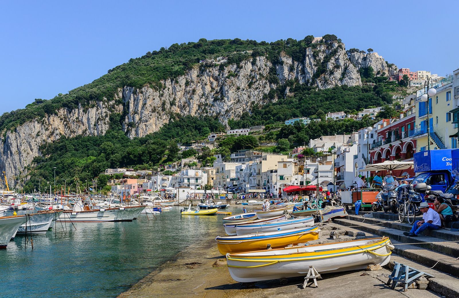 Marina Grande, Capri island, Campania, Italy