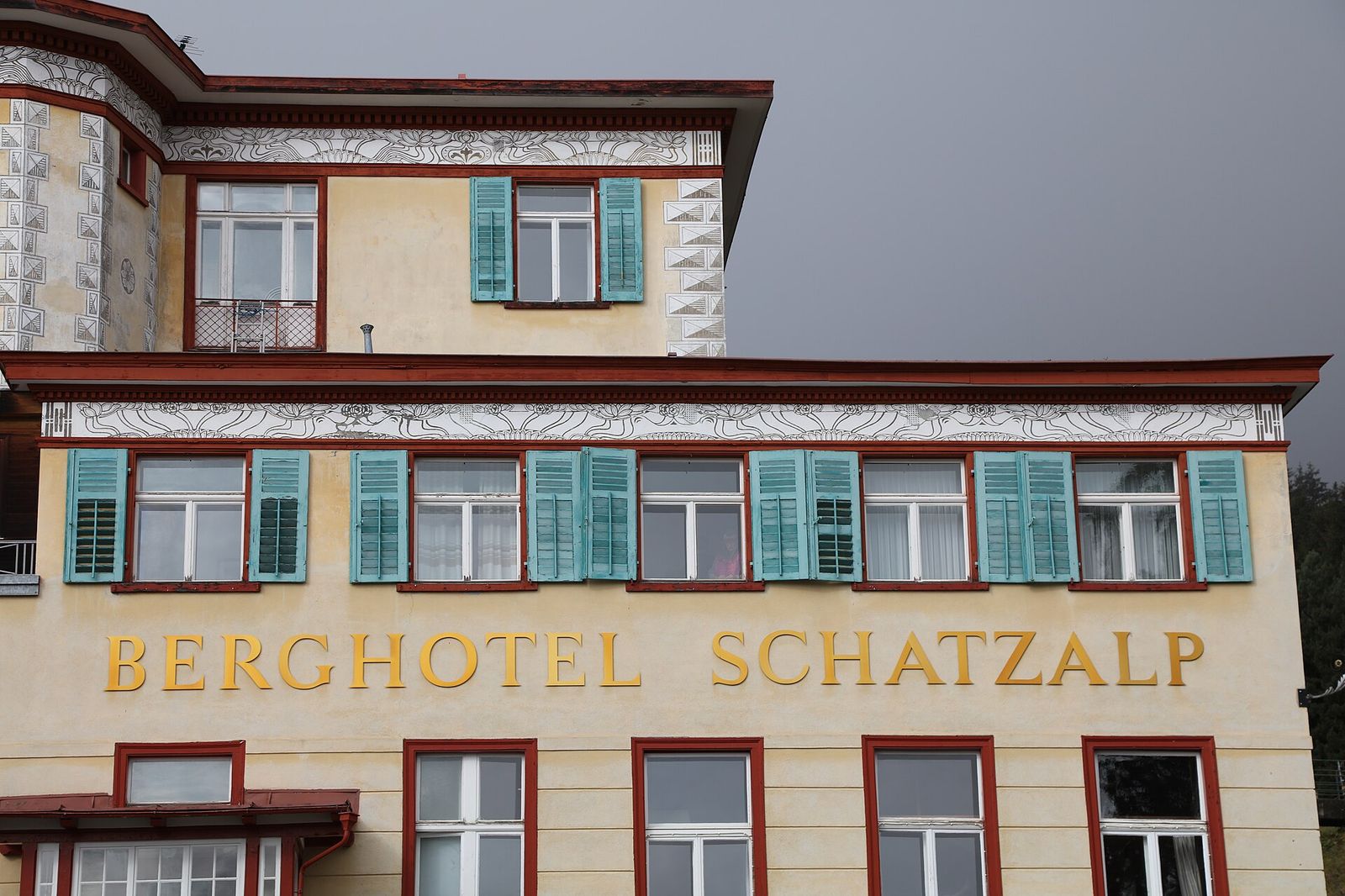 Exterior of the Berghotel Schatzalp, Davos