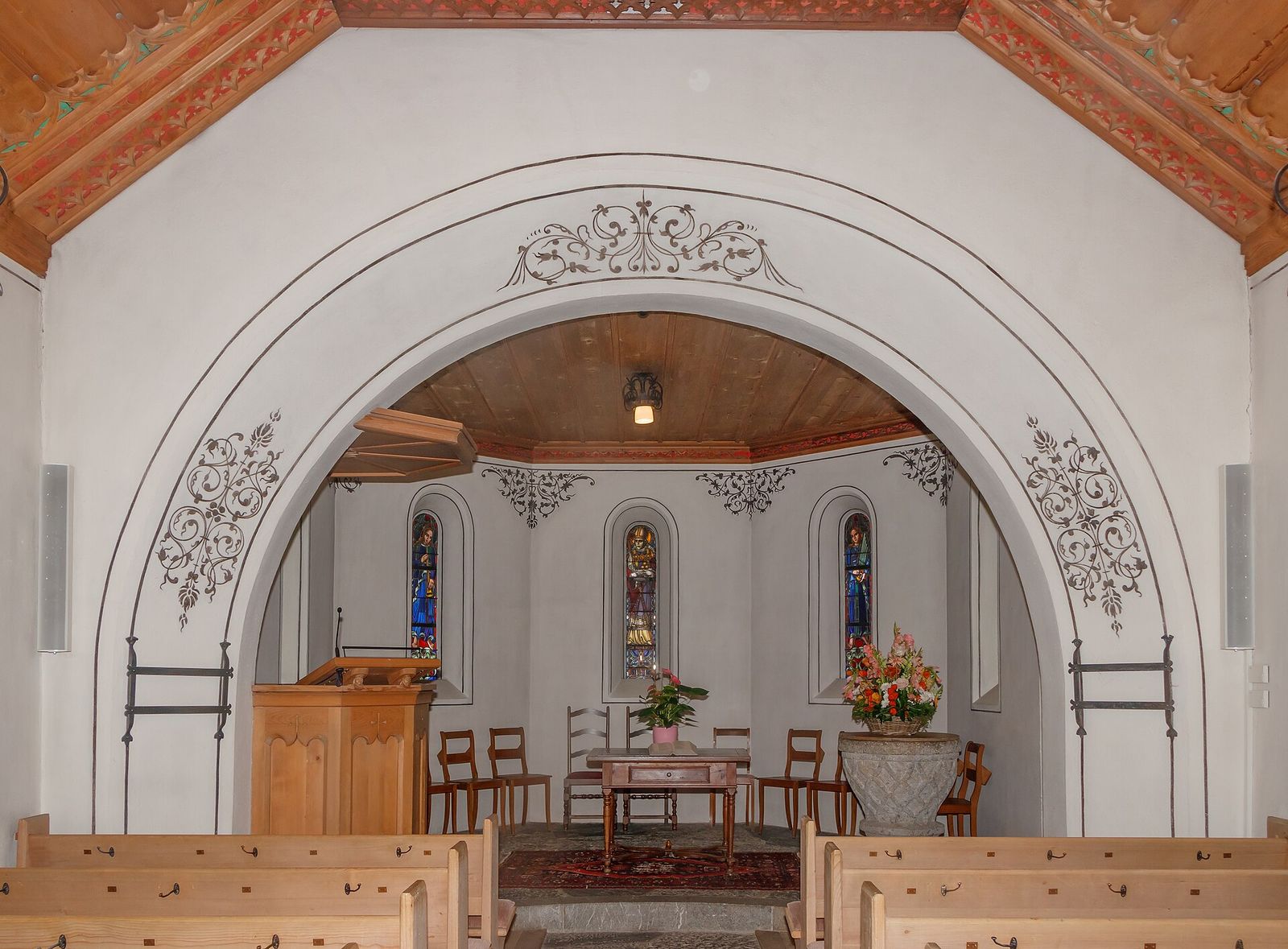 Chancel of the St, Gstaad