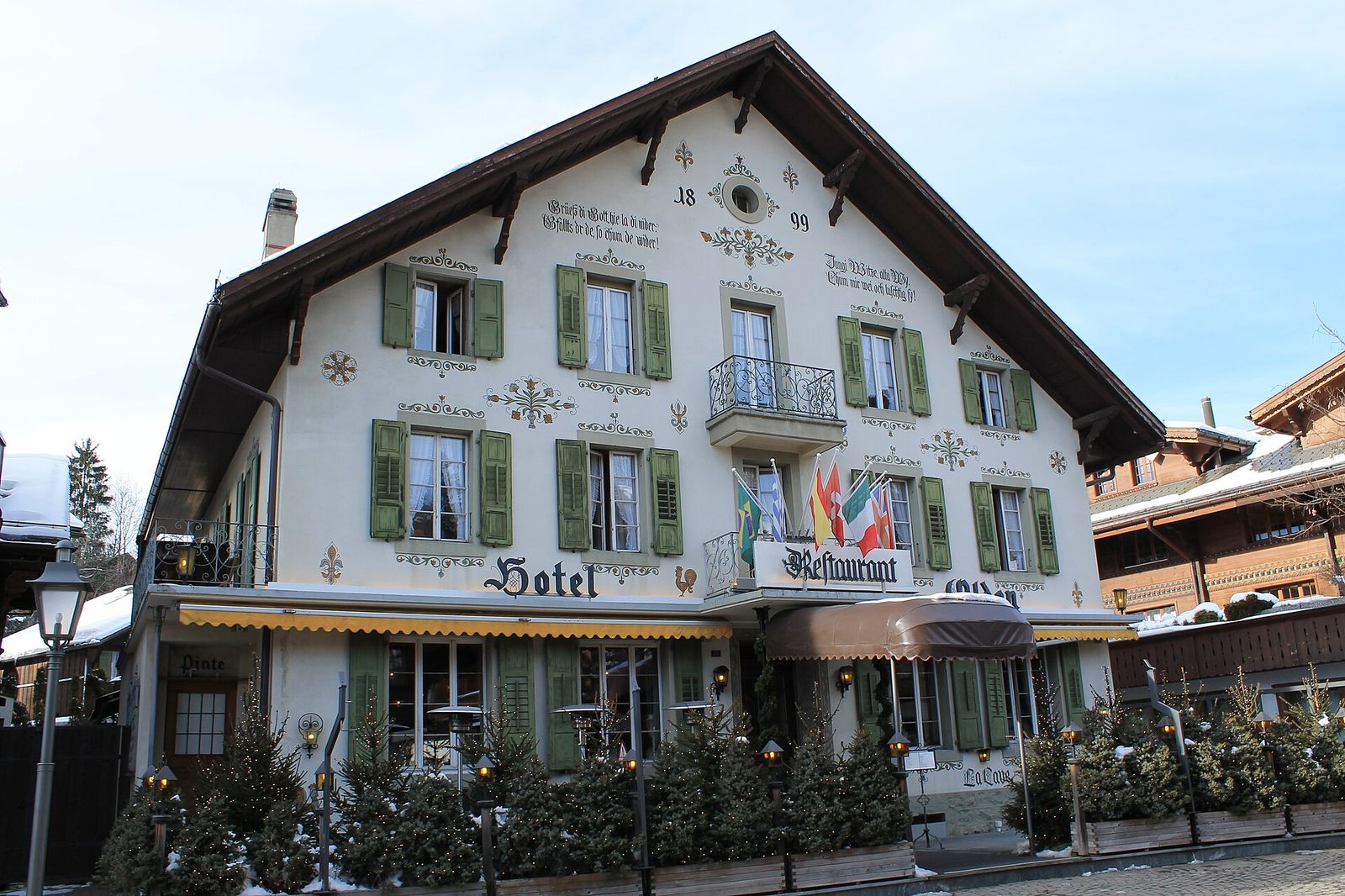 Hotel und Restaurant Olden, Promenade 35, Gstaad