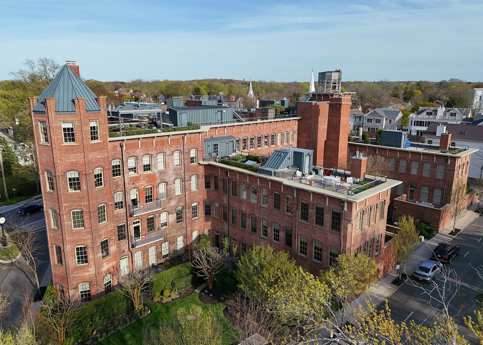 Watchcase Factory in Sag Harbor, NY. Present day it's used as condominiums, The Hamptons