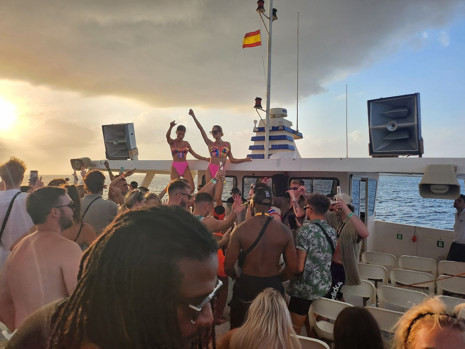 Pukka Up boat party, Ibiza