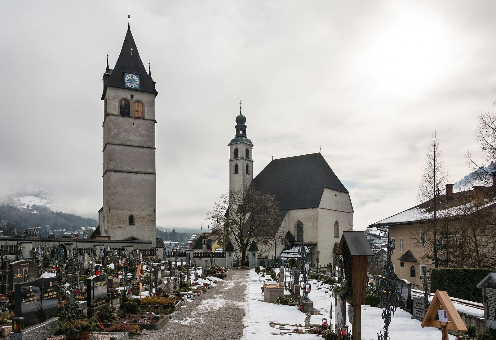 Church of Our Lady, parish church St, Kitzbühel