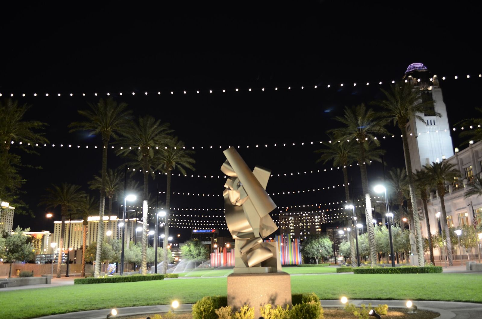 Symphony Park & The Smith Center, DTLV August 2016, Las Vegas