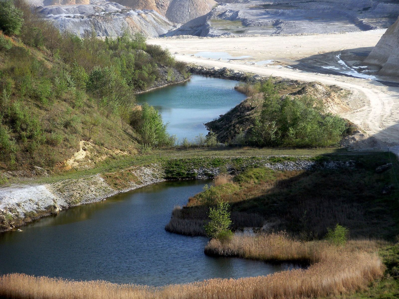 In Maastricht; Views of ENCI Quarry