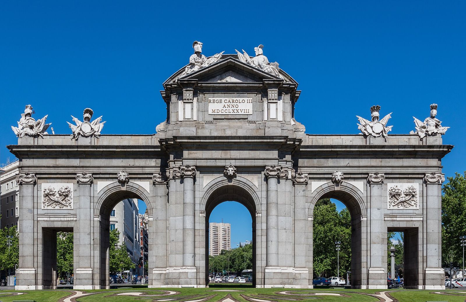 Alcalá Gate, Madrid, Spain