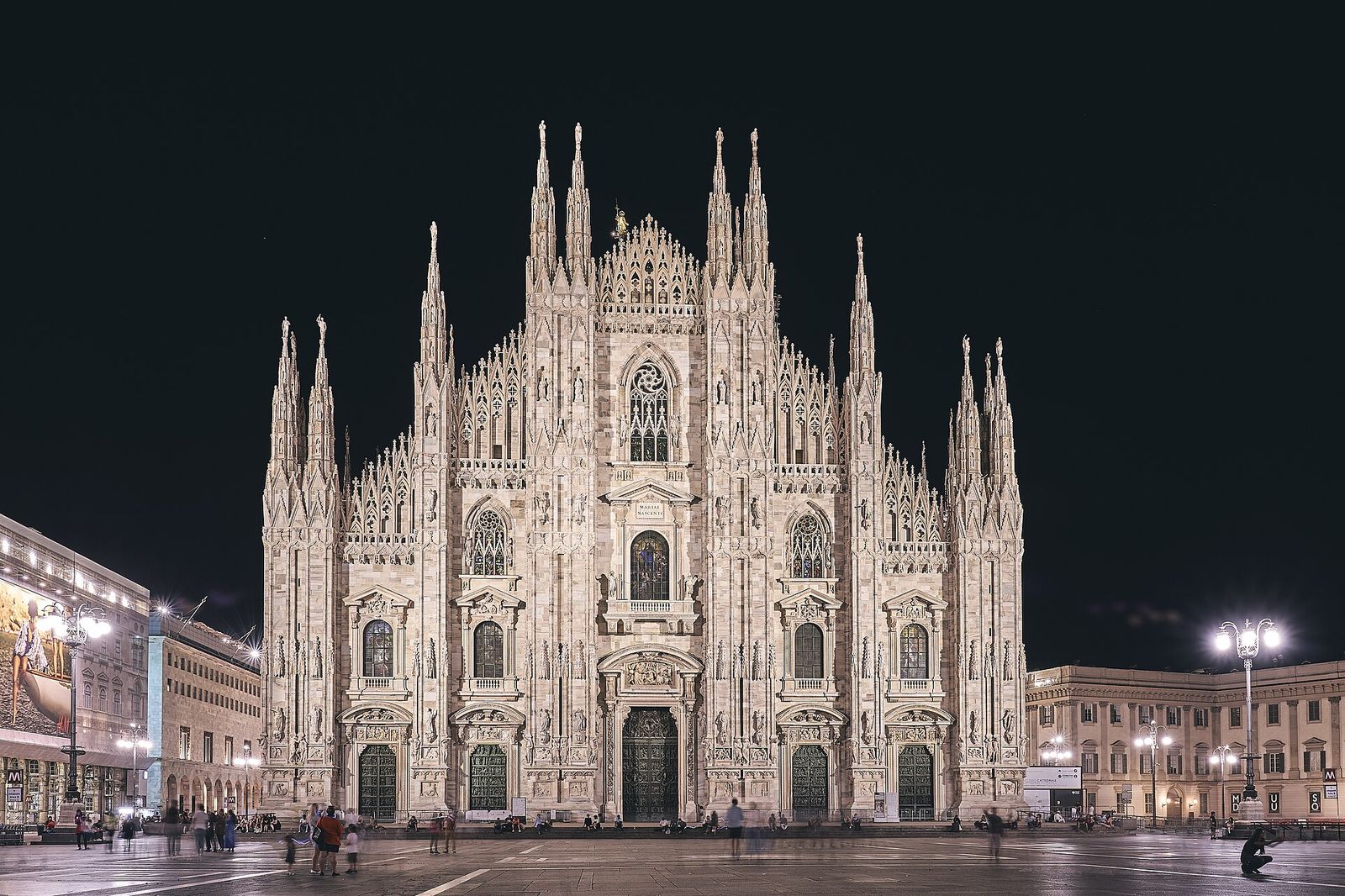 The cathedral of Milan