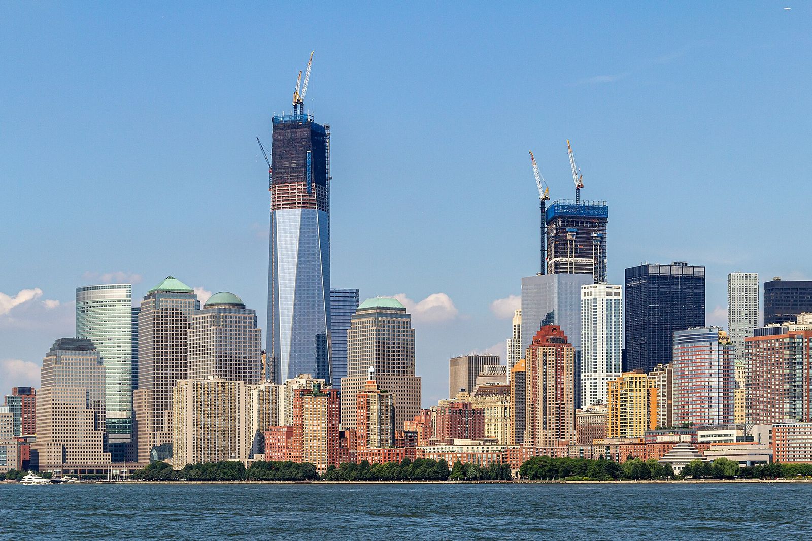 Manhattan skyline, New York City, New York, USA