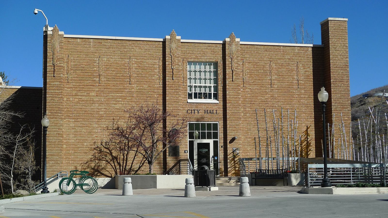 The City Hall building in "Park City, Utah": photo Don Ramey Logan