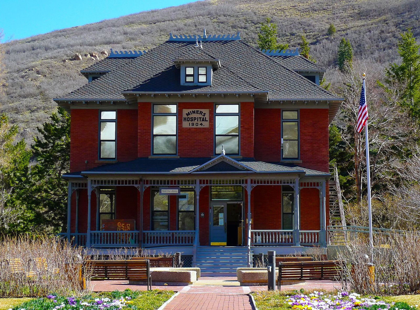 Miners Hospital Park City Utah photo Don Ramey Logan