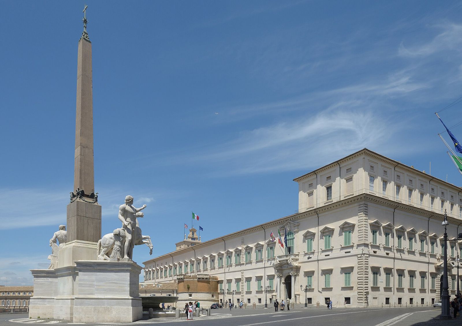 The Quirinal Palace in Rome