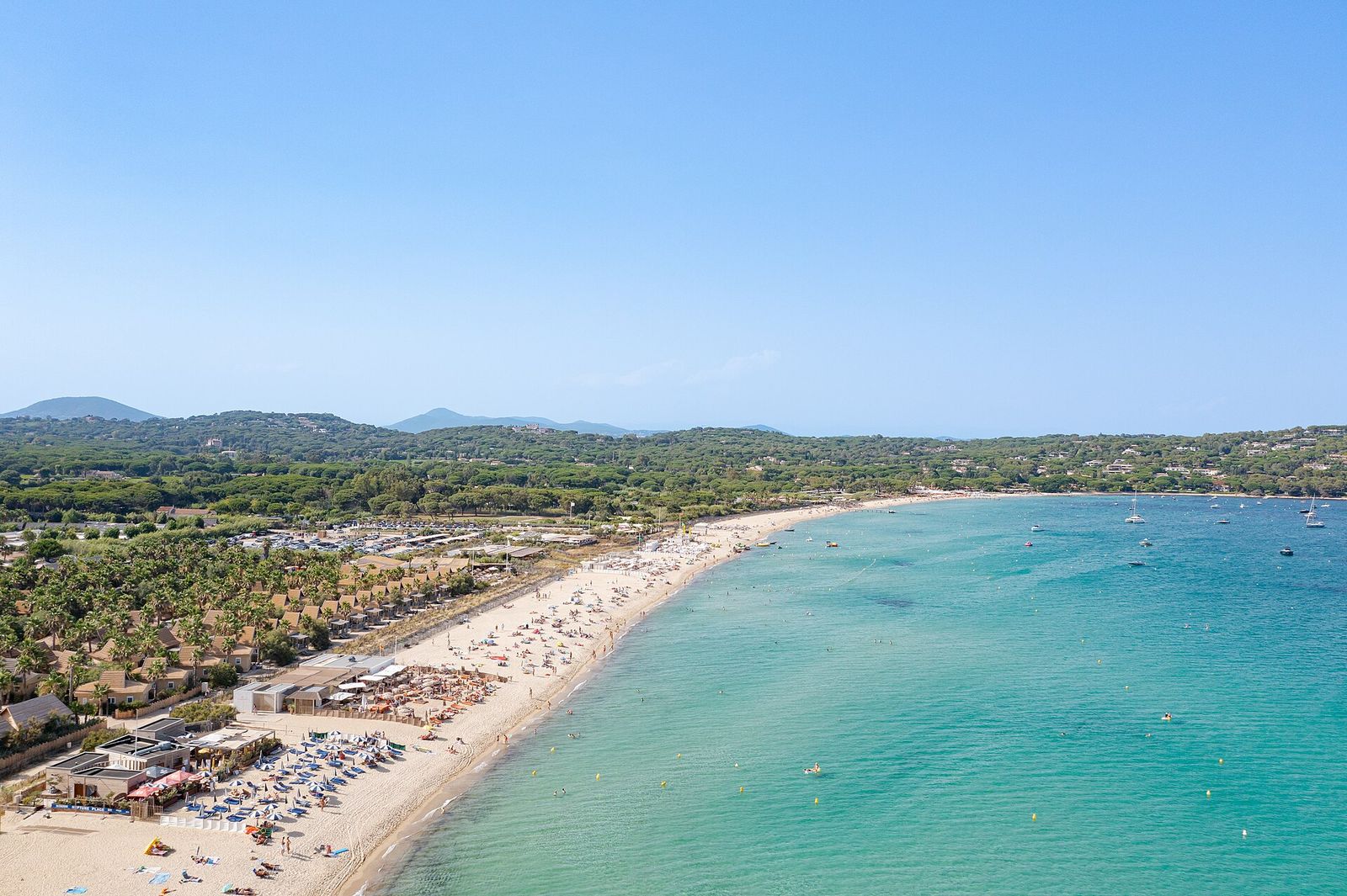 Aerial photographs of Saint-Tropez
