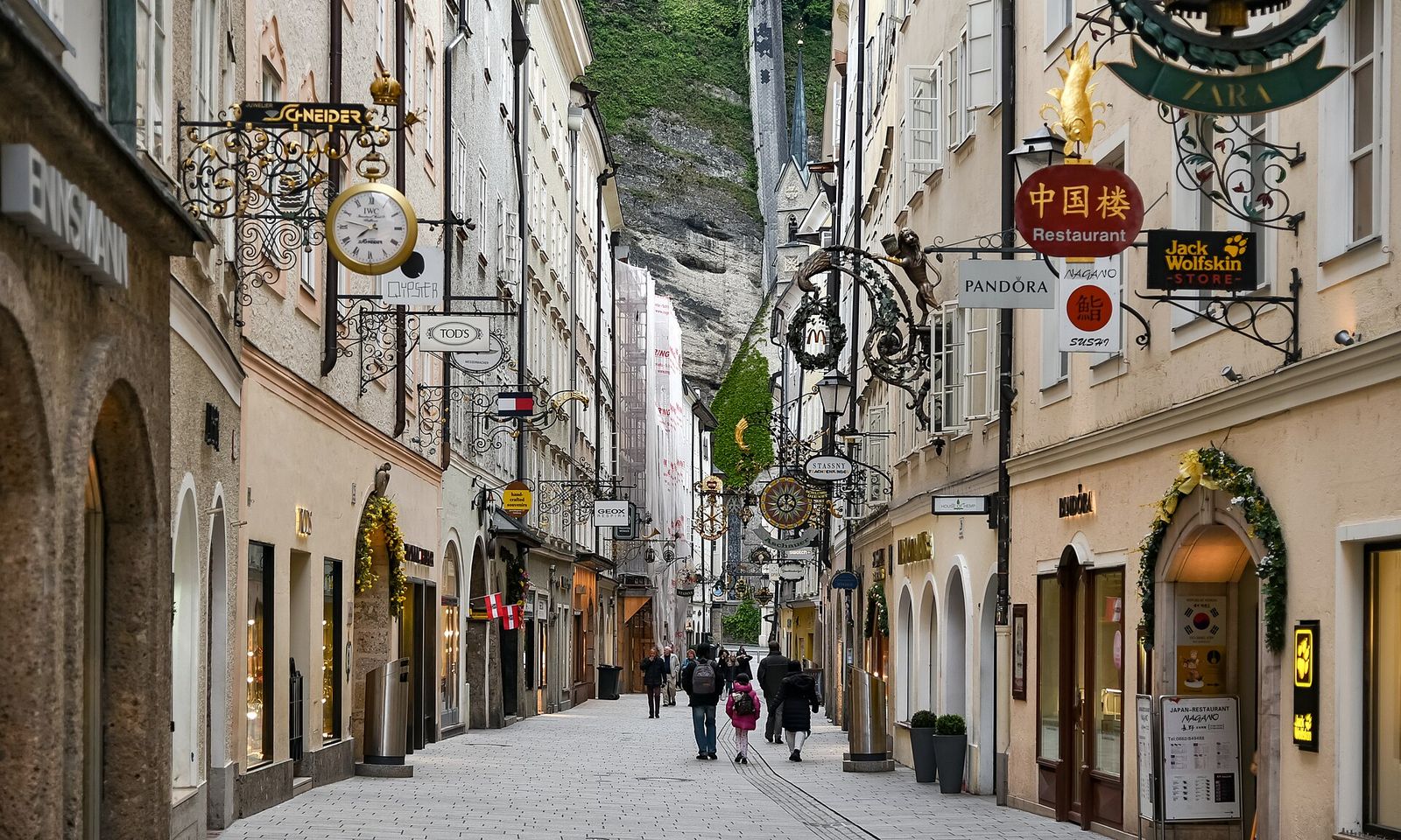 Birthplace of Mozart in Salzburg