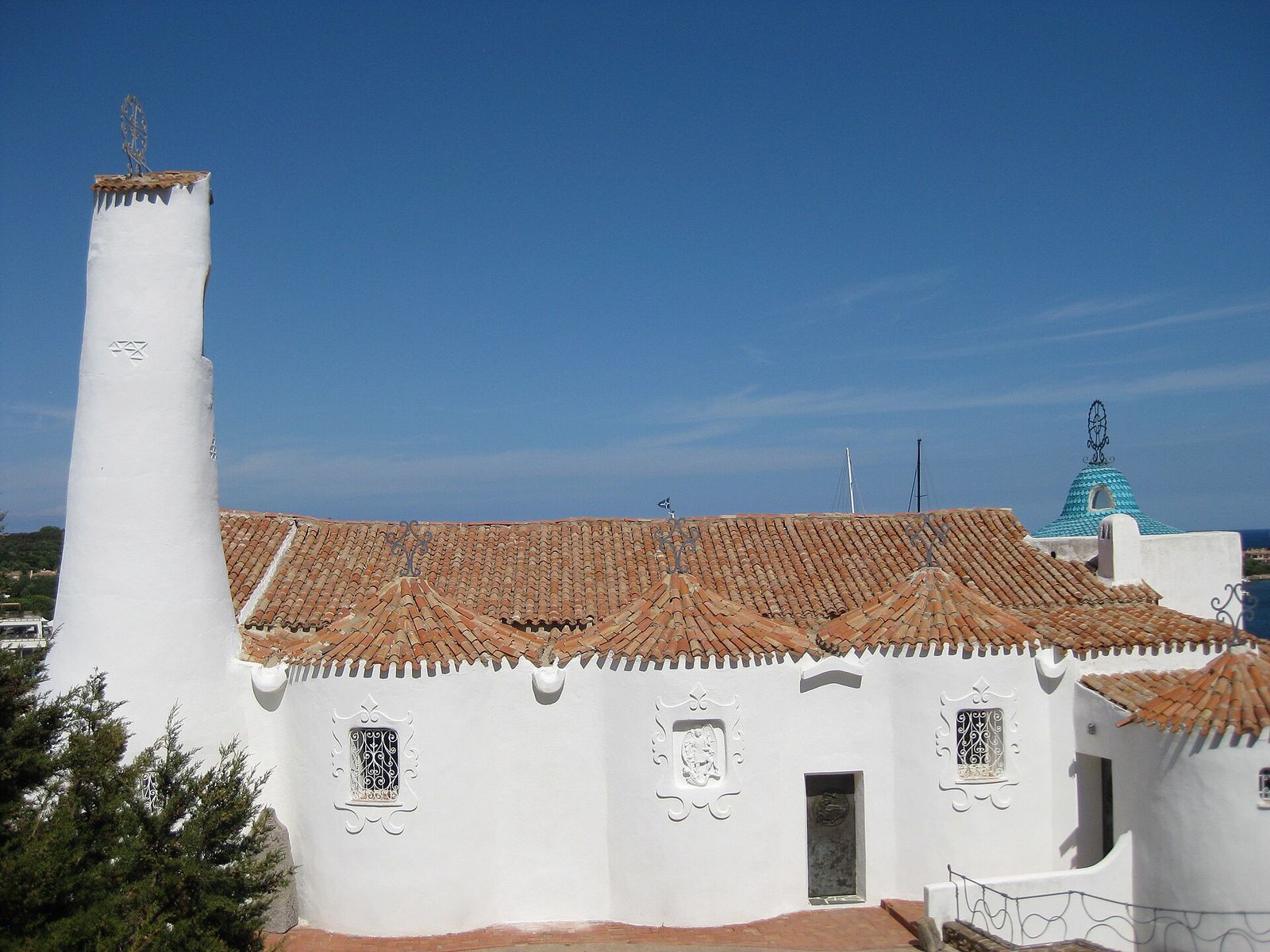 Church Stella Maris in Porto Cervo (Sardinia), Costa Smeralda
