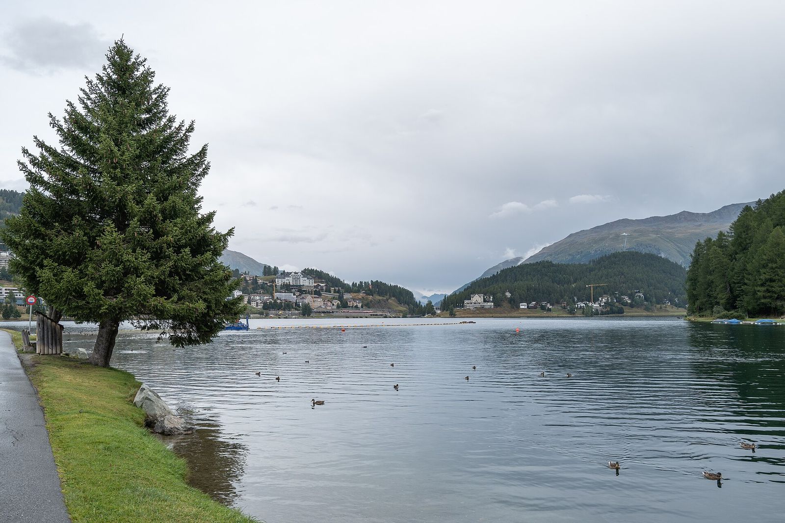 Lake St. Moritz - St. Moritz, Switzerland