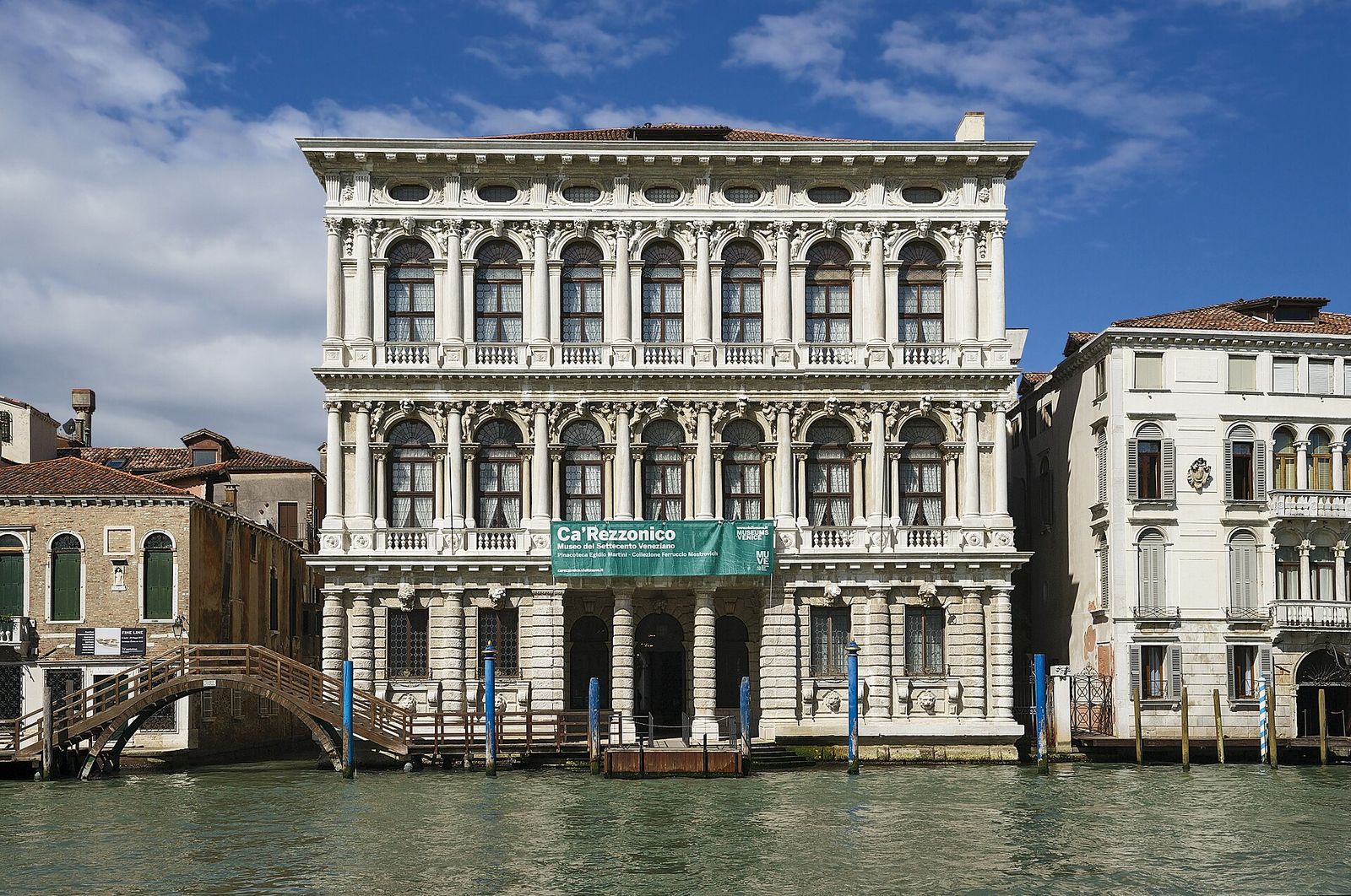 Ca'Rezzonico, Venice facade of Giorgio Massari