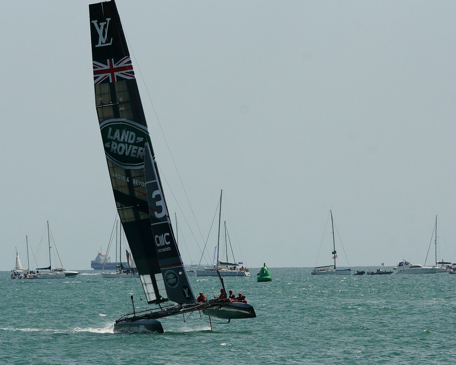 The qualification process for the 35th America's Cup started on Saturday with the first event of the 2015 America's Cup