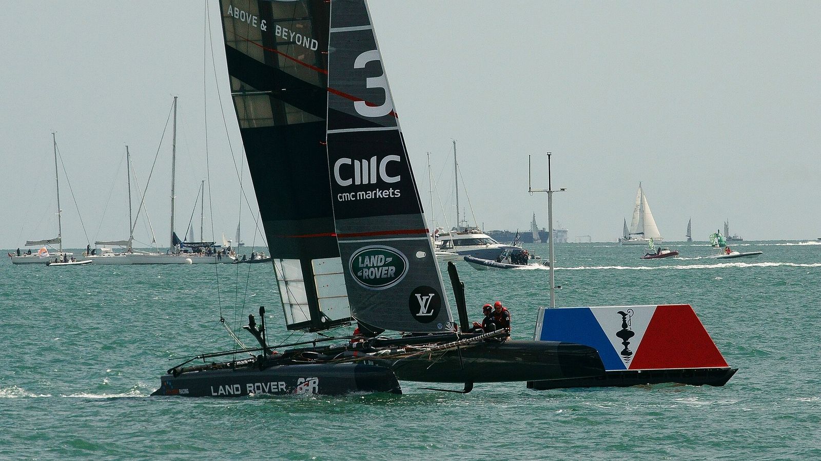 The qualification process for the 35th America's Cup started on Saturday with the first event of the 2015 America's Cup