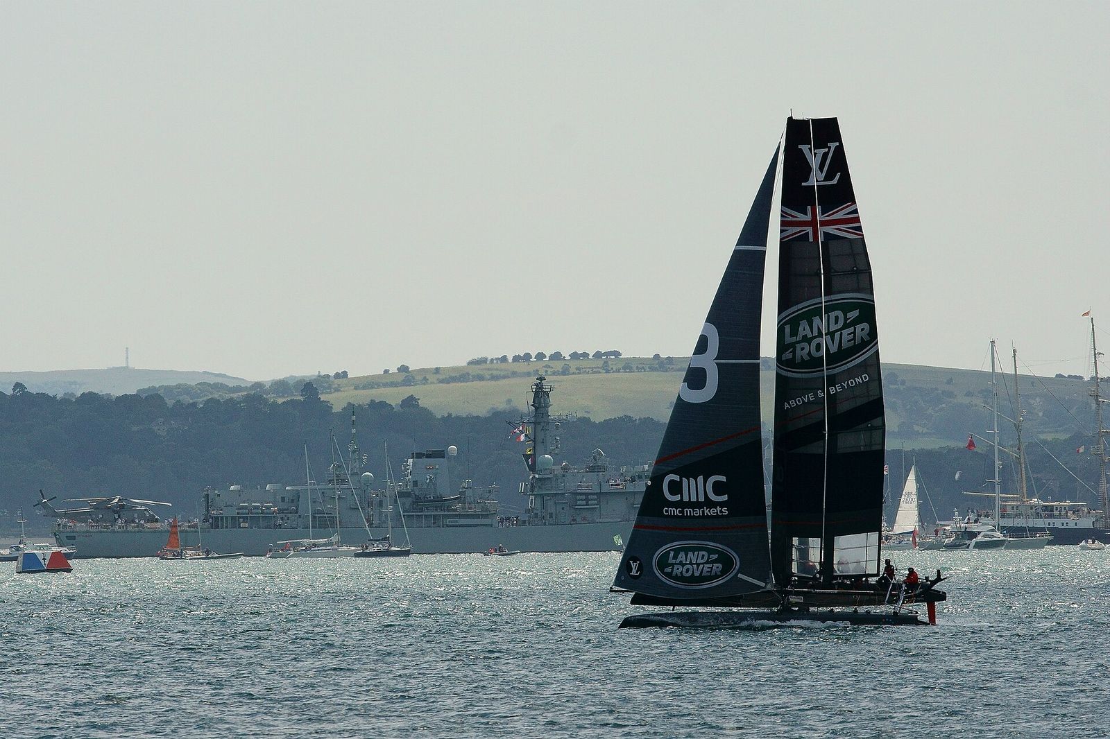 The qualification process for the 35th America's Cup started on Saturday with the first event of the 2015 America's Cup