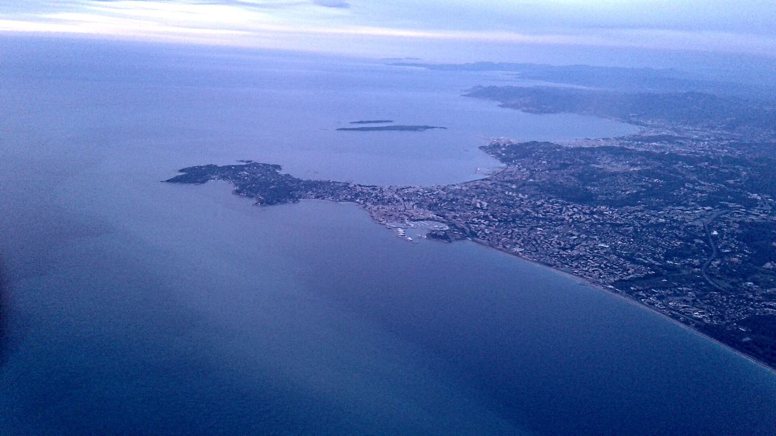Aerial photographs of Cap d'Antibes, amfAR Gala Cannes