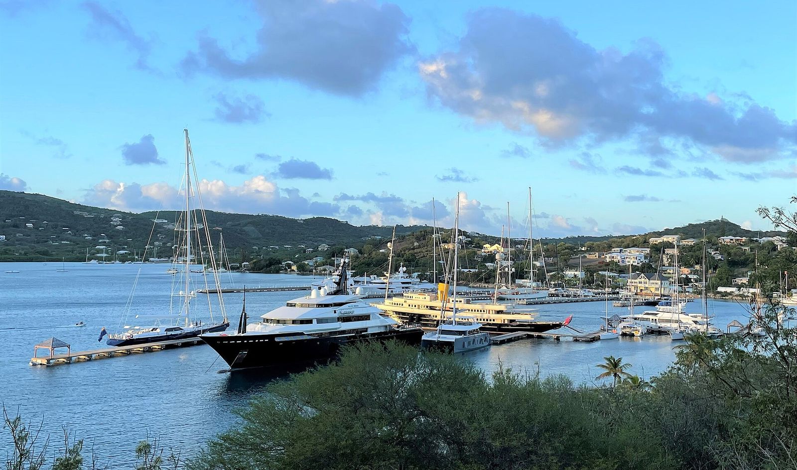 The marina in English Harbour (on Antigua, Antigua and Barbuda), Antigua Sailing Week