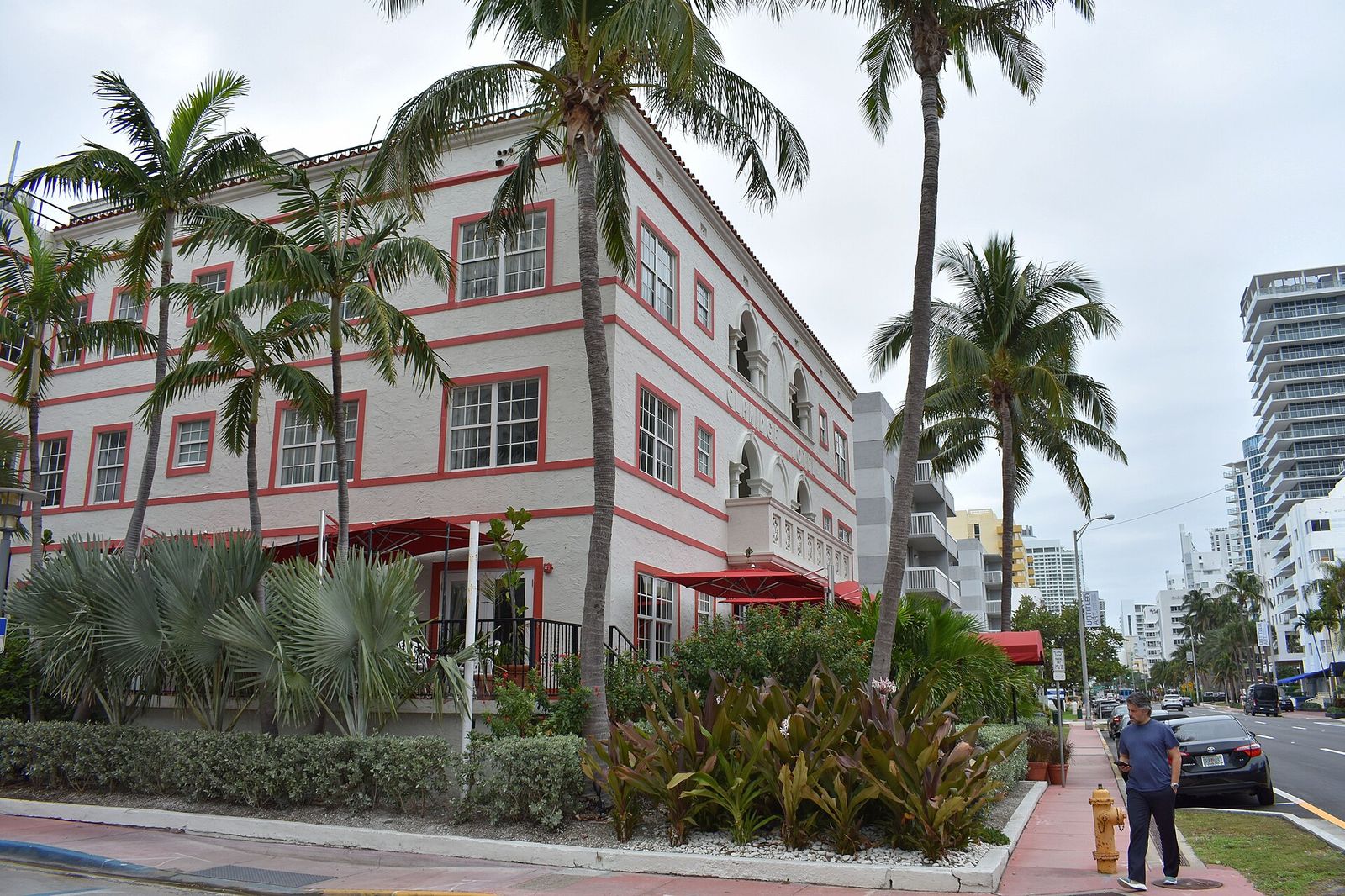 El Paraiso Apartments (1930) in Miami Beach, also known as the Claridge Hotel, was designed by Martin L. Hampton and is part, Art Basel Miami Beach