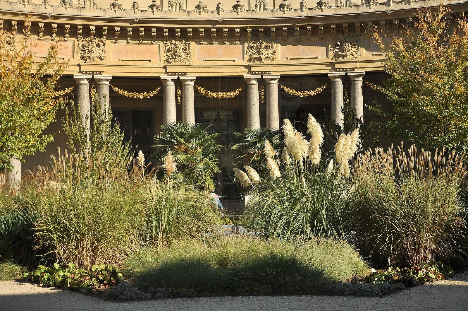 The Garden in the courtyard of Petit Palais at Paris, France, Art Basel Paris