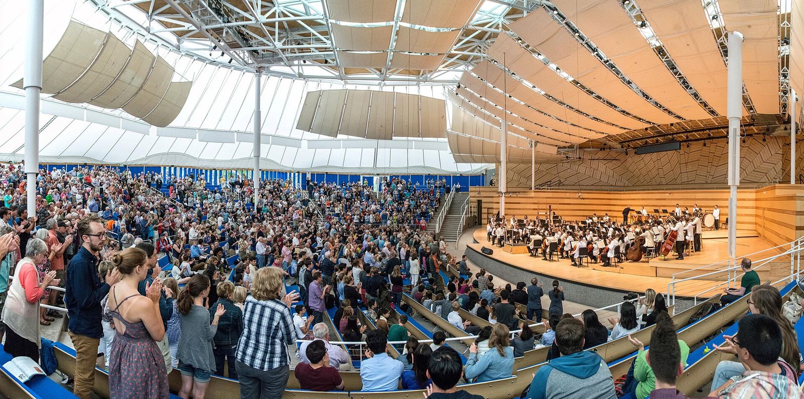 A concert at the the Benedict Music Tent during the Aspen Music Festival and School's 2015 season