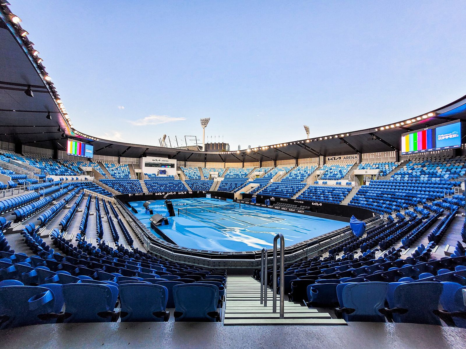 View of the arena as of January 2022, Australian Open