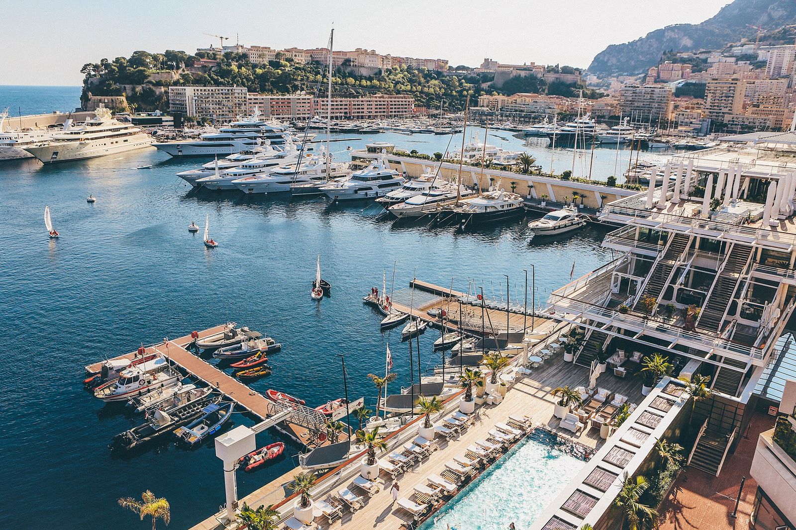 Port Hercule, Monaco-Ville, Monaco, Bal de la Rose