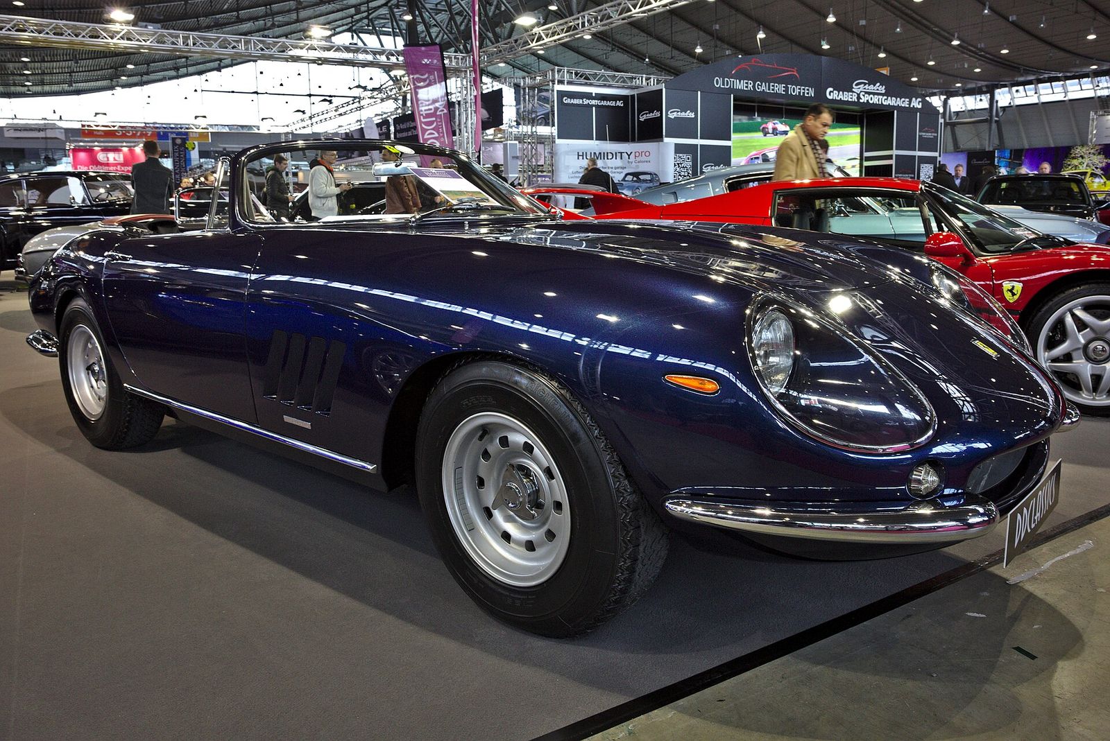Ferrari 275 GTB s/n 07211 (converted ca 1990 to Nart Spyder) at Retro Classics 2018, Cavallino Classic