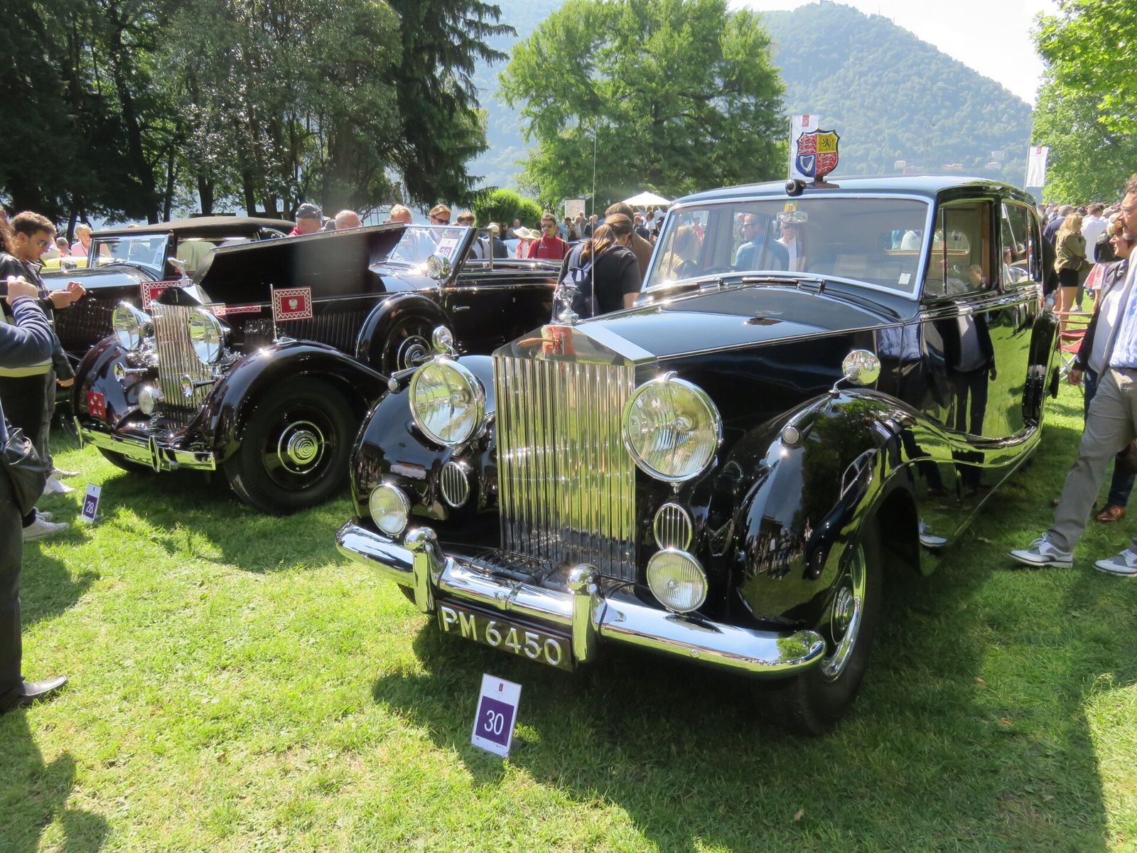 1954 Rolls-Royce Phantom IV limousine, chassis 4BP7, built for Princess Margaret with coachwork by H. J. Mulliner & Co., Concorso d'Eleganza Villa d'Este