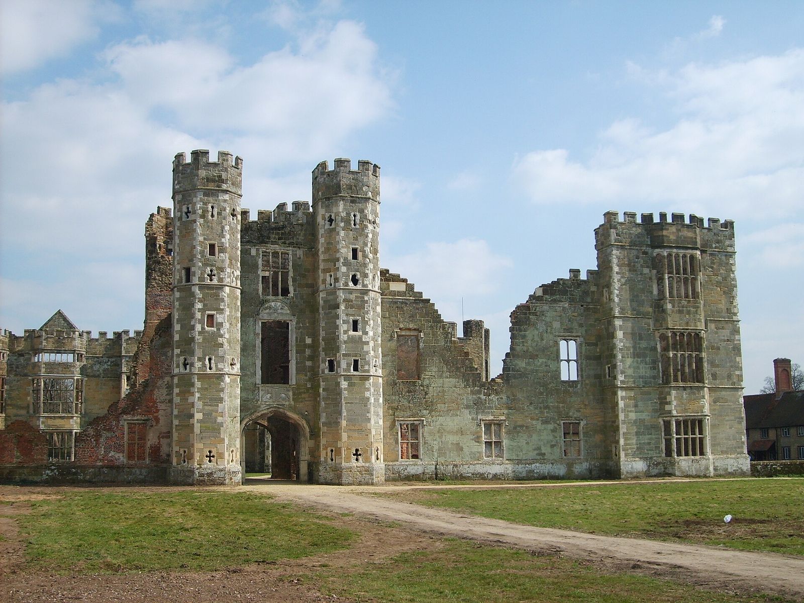 Ruins of Cowdray House, Midhurst, West Sussex, England, Gold Cup for the British Open Polo Championship
