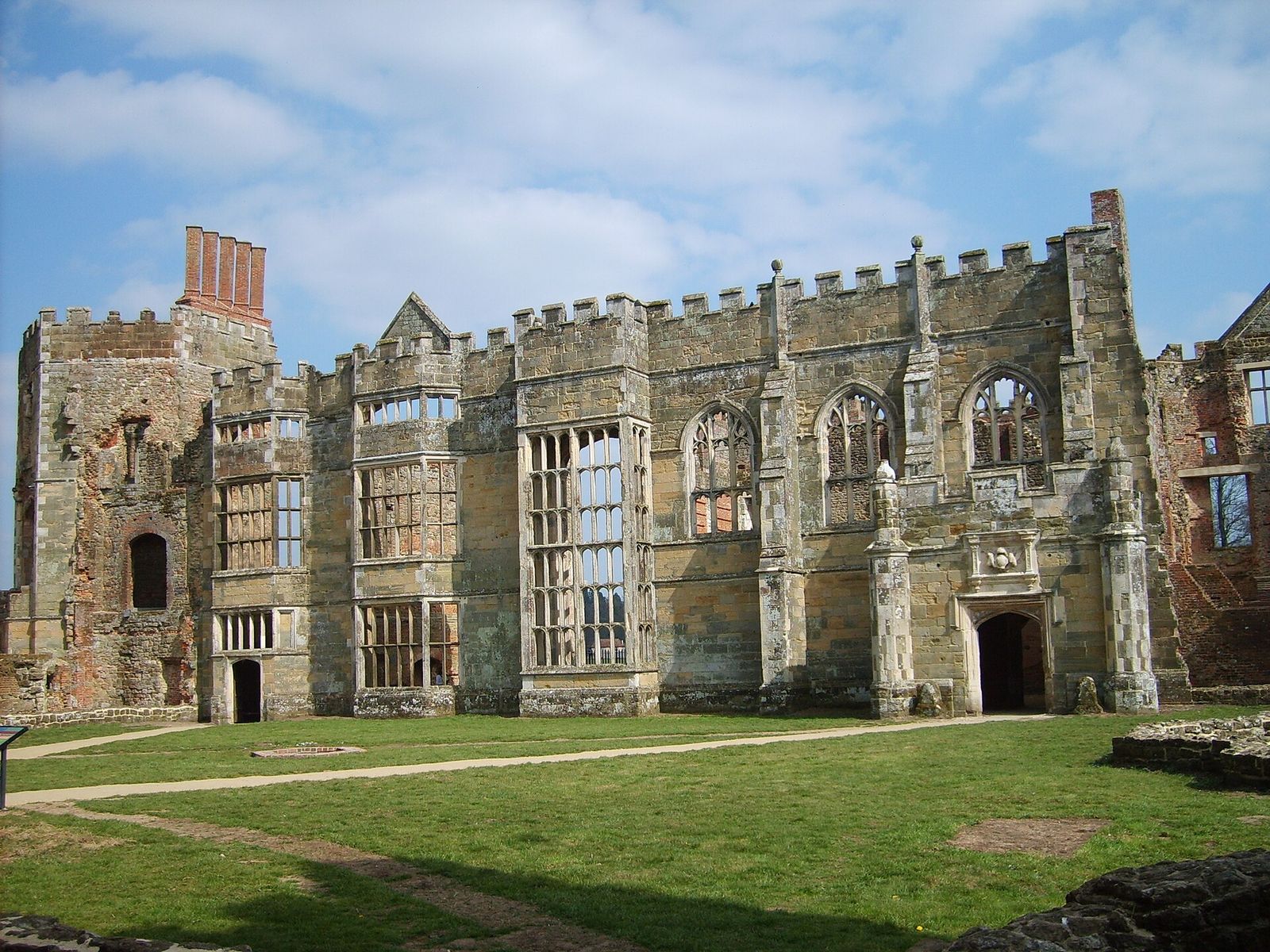 Ruins of Cowdray House, Midhurst, West Sussex, England, Gold Cup for the British Open Polo Championship