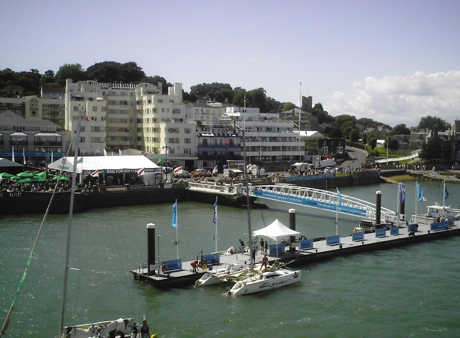 Cowes Parade, seen during Cowes Week in 2007
