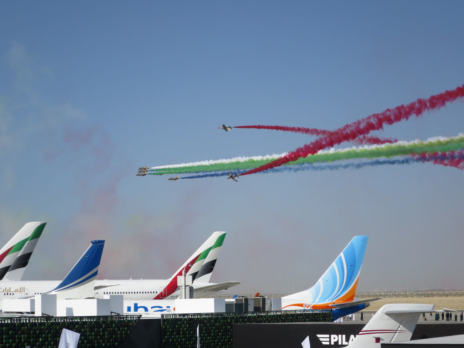 Al Fursan at Dubai Airshow 2023