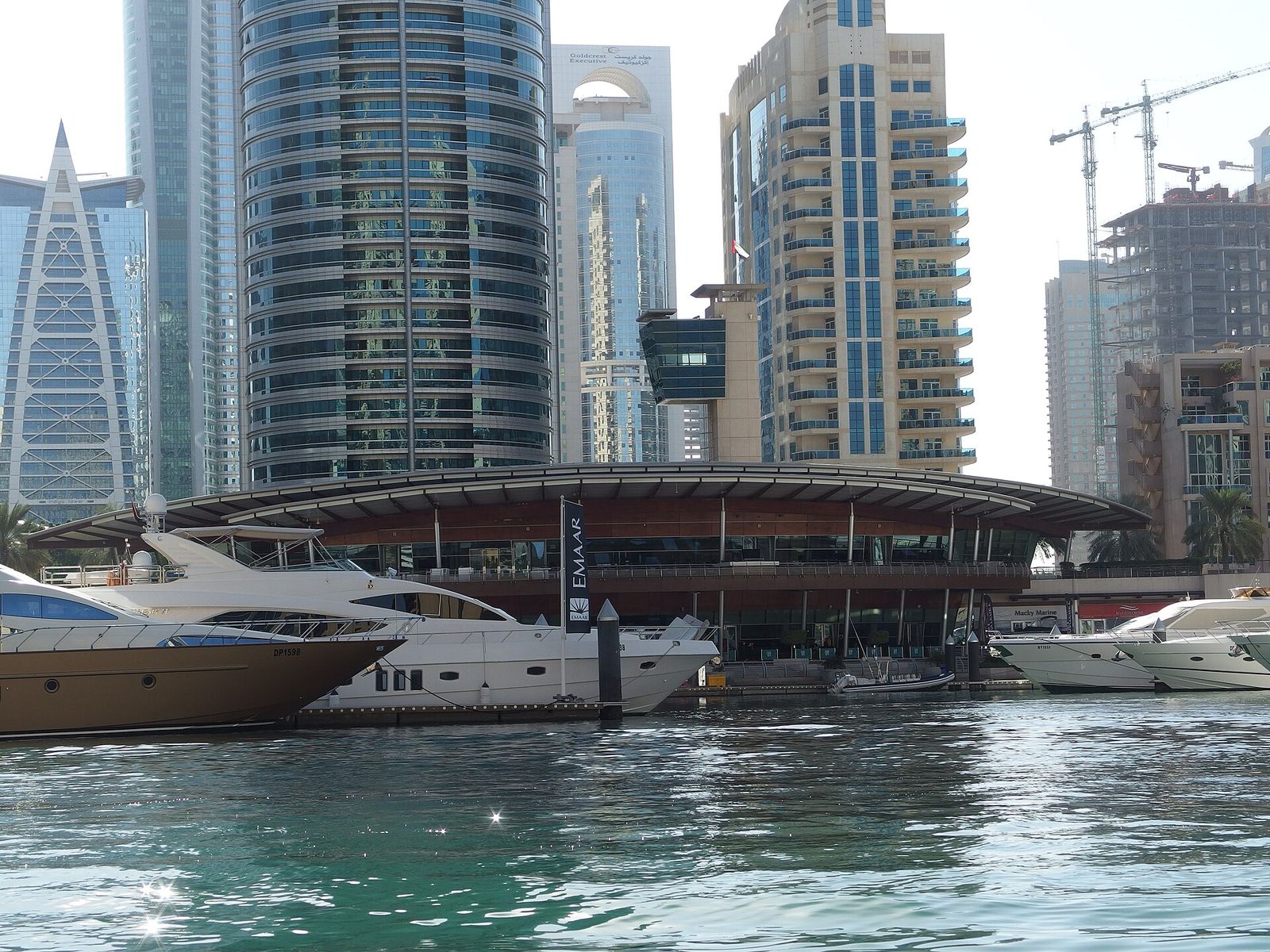 Dubai Marina Yacht Club @ Yellow Boats Tour @ Dubai Marina, Dubai International Boat Show