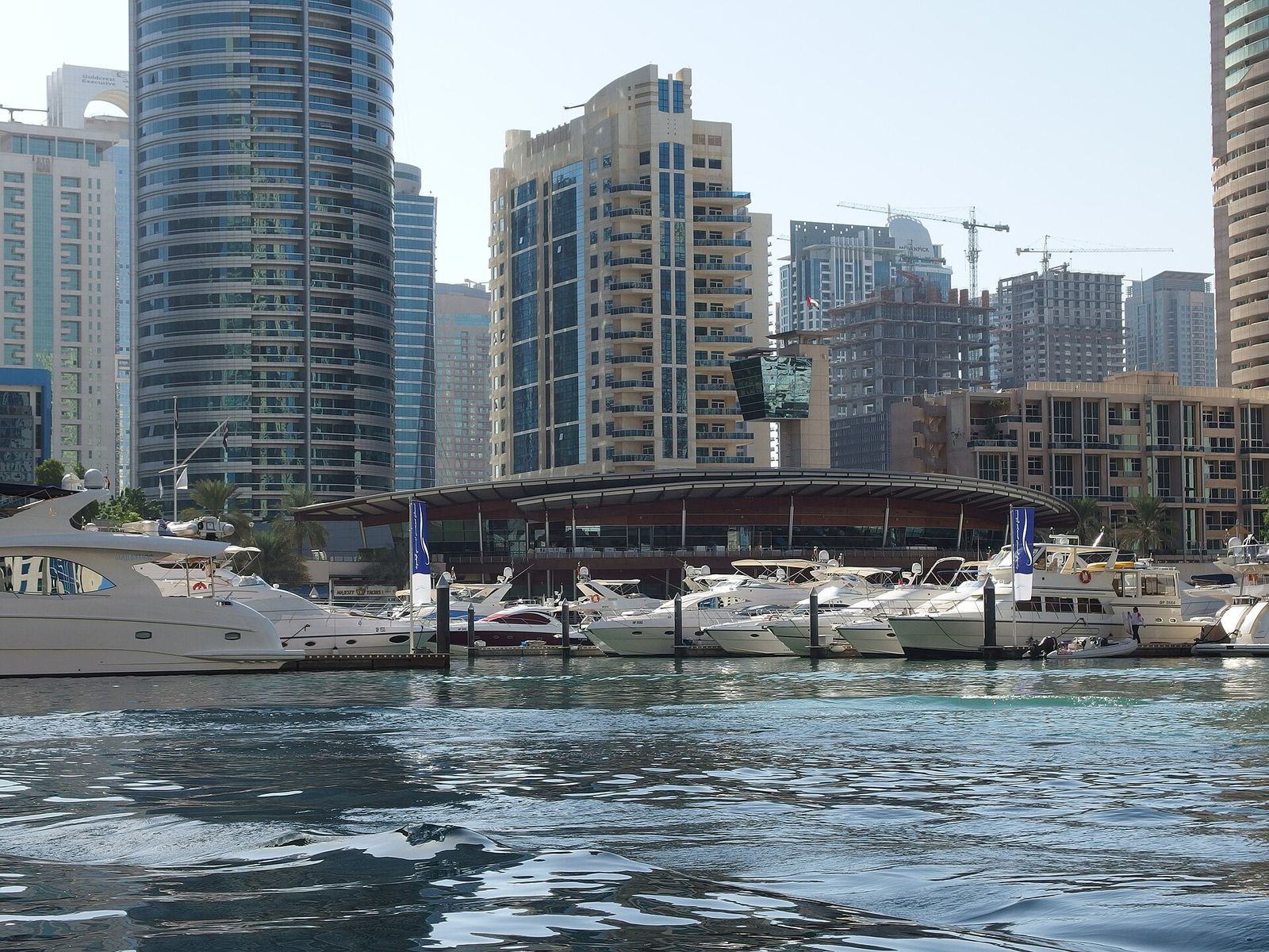Dubai Marina Yacht Club @ Yellow Boats Tour @ Dubai Marina, Dubai International Boat Show