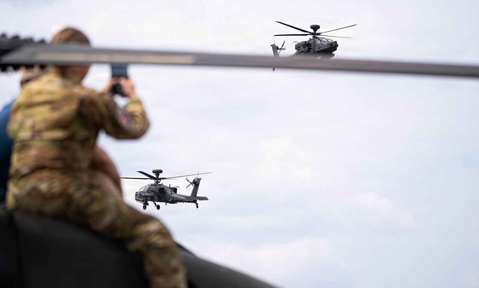 Aircraft of the Joint Aviation Command, British Army Air Corps Display Team display piloting skill as well as capabilities, Farnborough International Airshow