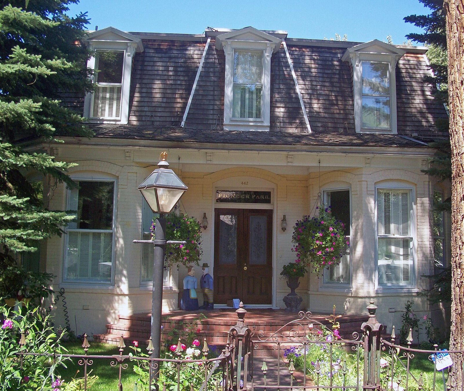 The Henry Webber House, also known as Pioneer Park, in Aspen, CO, USA, Food & Wine Classic in Aspen