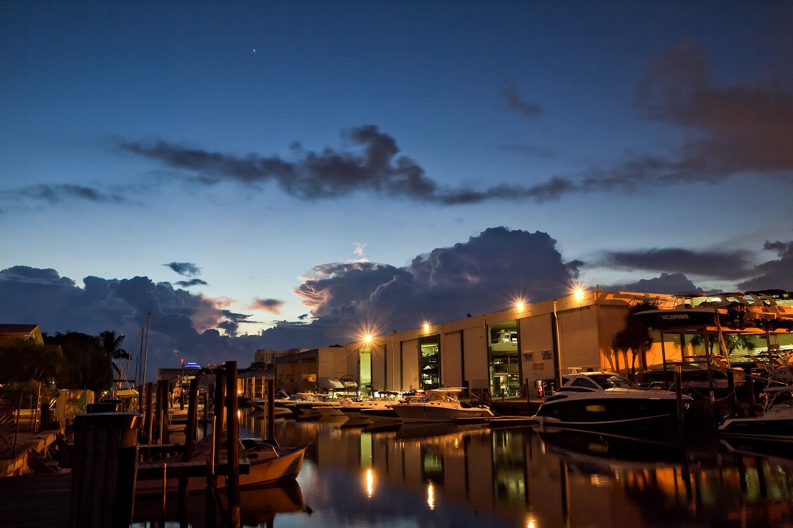 Fort Lauderdale Before Dawn, Fort Lauderdale International Boat Show